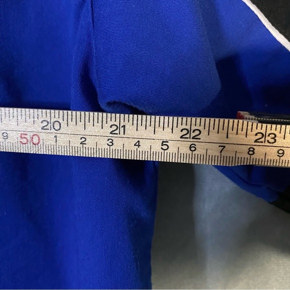 Ford Racing Black/Blue Mechanic Button Down Work Pit Crew Racing XL Short Sleeve - Picture 6 of 7